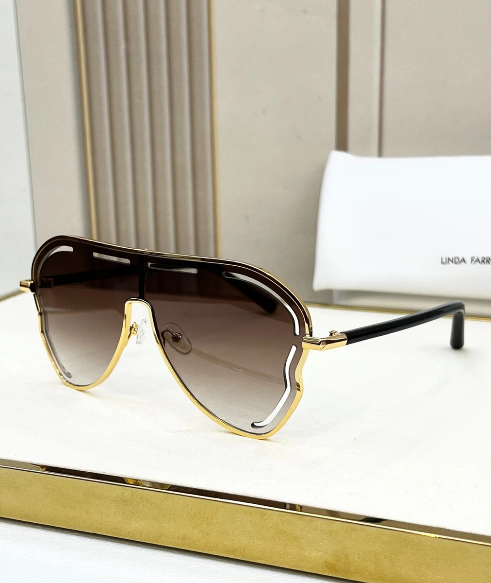 Lunettes De Soleil Matthew Williamson Pour Linda Farrow - Monture écaille 62/14/136 - UV400