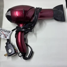 Conair Salon Professional Hair Dryer Burgundy 1875 Watt - Used, Has Some Wear