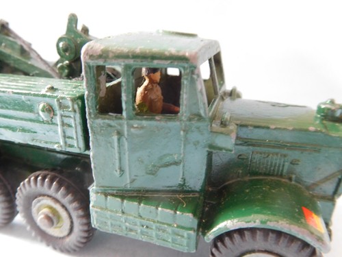 Vintage Dinky Supertoys 661 Army Recovery Truck With Driver (926) - Picture 4 of 7