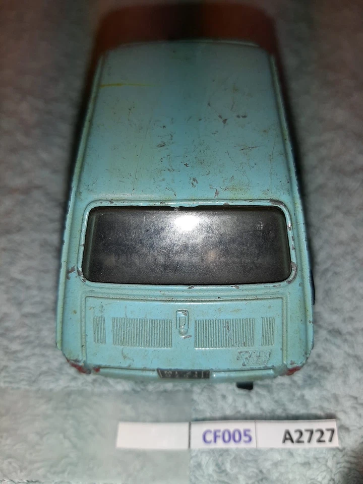 A2727 MODELLISMO AUTOMOBILE FIAT 126 AZZURRO 1/25 MEBETOYS 8564 - Immagine 3 di 4