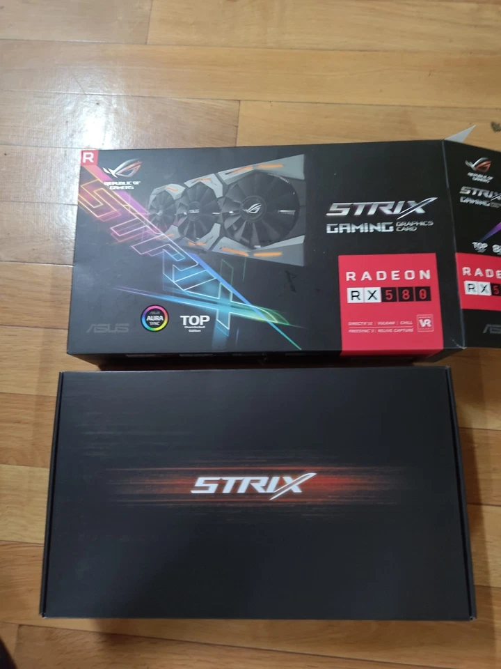 Asus ROG Strix RX580 8Gb GDDR5 Memory Graphics Card GreaT Condition - Image 3 of 4