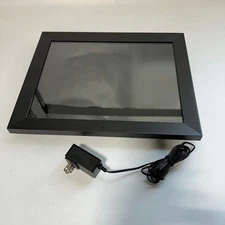 Aluratek - 15" Touchscreen LCD Wi-Fi Digital Photo Frame - Black