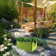 Sacs de culture rectangulaires pour légumes lot de 4 pièces avec grand espace