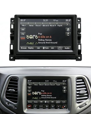 7'' Uconnect Screen Replacement LCD Display Jeep Compass Renegade 2017-2021