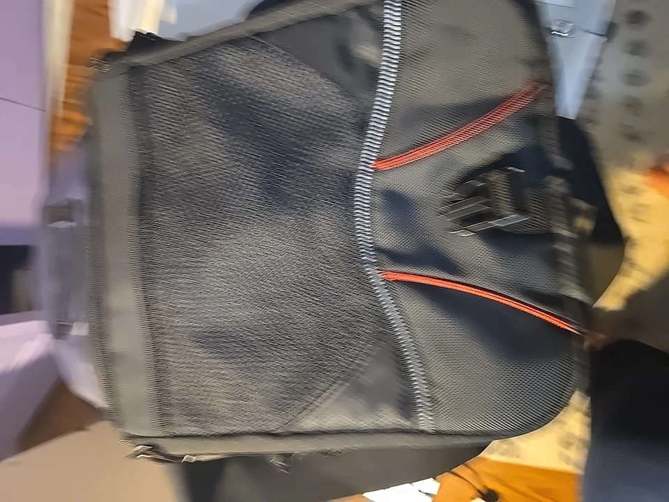 Mochila para computadora portátil Mobile Edge (ME) 16” negra/roja Slimline Paris NUEVA SIN USARLA Foto 4 de 4