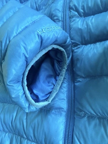 Under Armour ColdGear Infrared Puffer Jacket Mens Size Large Blue Full Zip image 9
