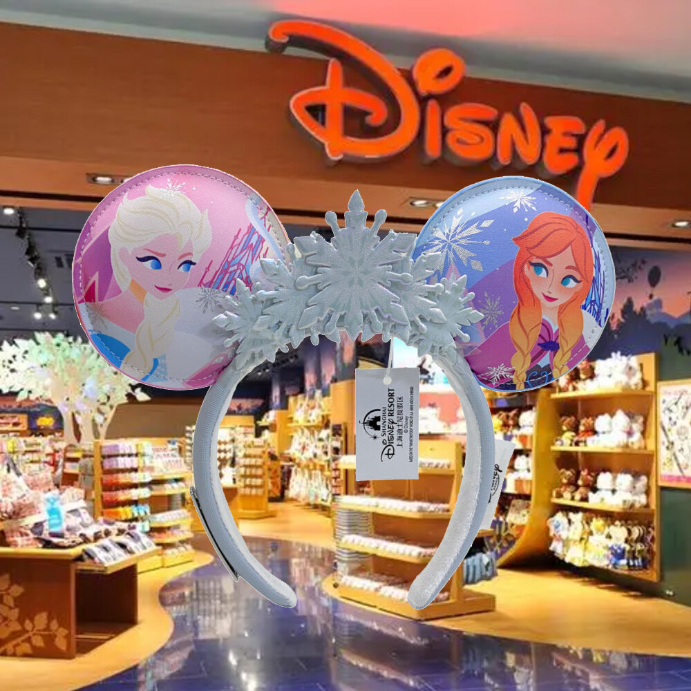 New Loungefly Frozen Anna Elsa Minnie Mouse Ears Disney Parks Snowflake Disney.Parks Loungefly Frozen Anna Elsa Snowflake Minnie  main image 4