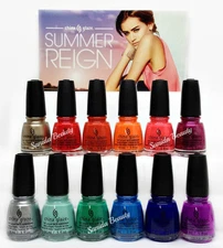 China Glaze Nail Lacquer - Polish - SUMMER REIGN Collection - Choose Any Color