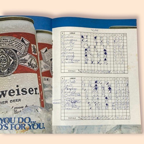 1980 San Diego Padres offizielles Programm & Souvenir Magazin - Bild 3 von 3