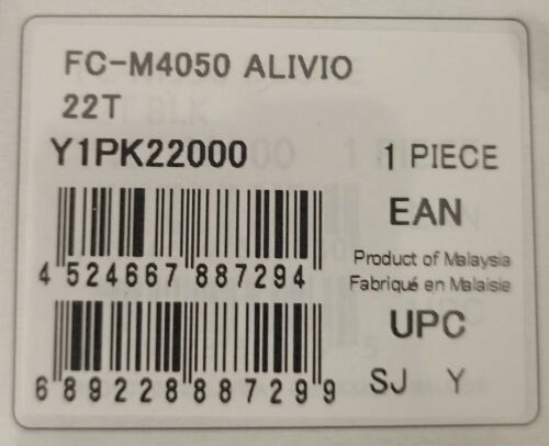Shimano Alivio FC-M4000/FC-M4050 schwarzes Kettenblatt 22T-30T-36T-40T 9-Gang - Bild 15 von 27