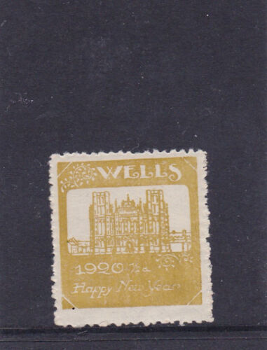 England 1920 - Delandre Reklamemarken - Happy New Year "Wells" **  RRR - Photo 1/2
