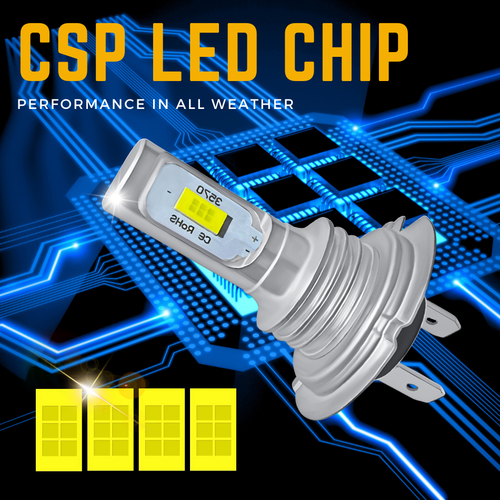 Pour Ford Kuga LED Phare Blanc Hid 6000k Haut Faisceau Côté Ampoules 2008-19 - Photo 7 sur 17