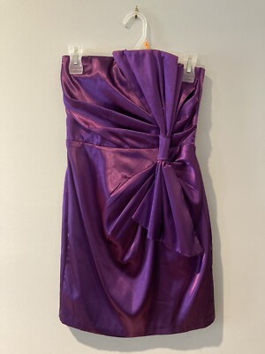 speechless homecoming dresses NWT Purple Cocktail Dance Dress Size 5 dresses - maxi length