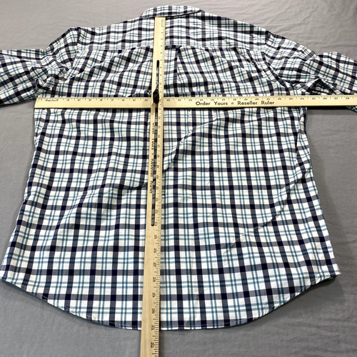 Pendleton Shirt Mens Large Blue White Bridgeport Button Up Outdoor Casual Adult - Picture 5 of 11