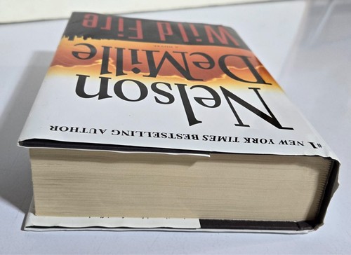 Wild Fire Nelson DeMille 2006 Hardcover Dust Jacket LARGE PRINT Edition - Picture 7 of 9