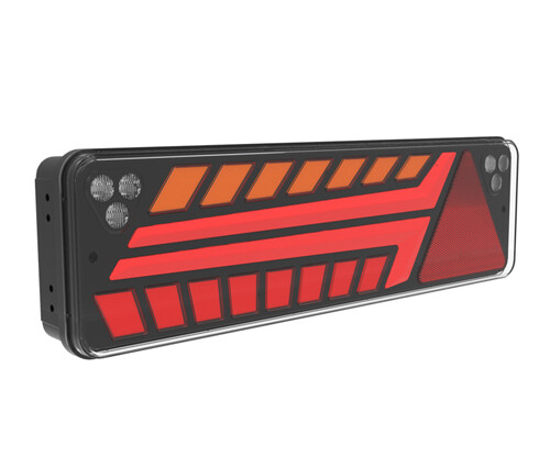 2 Fanali Posteriori Led Neon Dx/Sx 12/24v Camion Rimorchi Autocarro Lkw EMC R10 - Foto 6 di 12