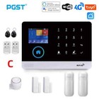 4G Wifi Alarm System 433Mhz Wireless Home Alarm Smart Life Control Security Kit