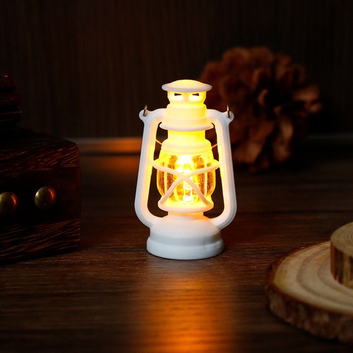 4Pcs 1:6 Miniature Retro Lantern Light Kerosene Lamp Model Dollhouse Accessories - Picture 10 of 18