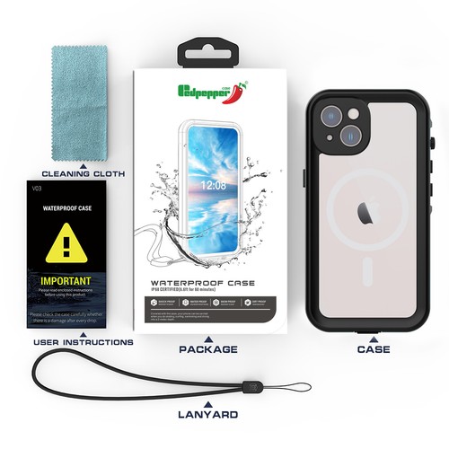 Rugged Waterproof PC Case for Samsung Galaxy A15/A16/A36 5G Full Body Protection - Picture 6 of 23