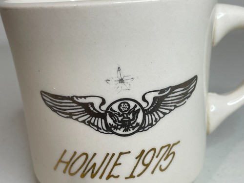 VTG 61st Tactical Airlift Squadron Coffee Mug Vietnam era 1975 Green Hornets - Picture 7 of 7