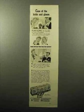 1942 Kellogg's Variety Package Cereal Ad - Bride Gloom