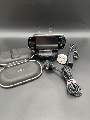 Sony PSP 1003 Piano Black / Schwarz - Handheld / Console - TOP + Extras