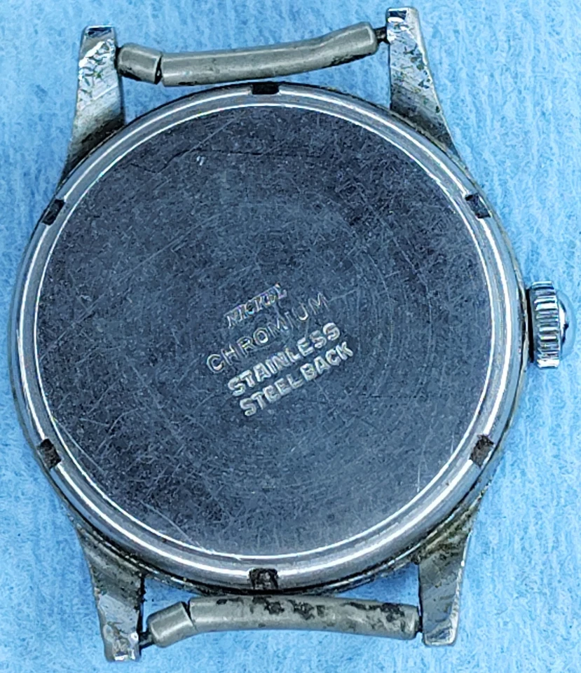 Reloj antiguo mecánico de cuerda manual de campo militar Royce vintage para hombre E1247 piezas Foto 2 de 4