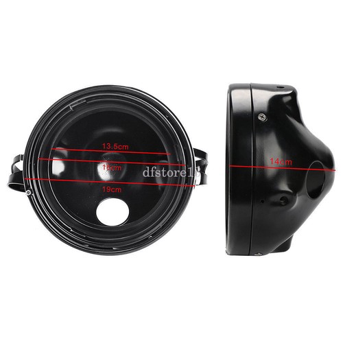 7" Moto Phare Feux Avant LED Headlight Mount Feux Support Pour Harley Davidson - Picture 6 of 12