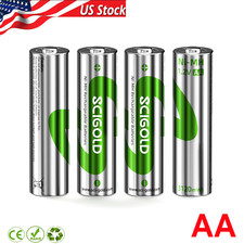 4Pcs AA Batteries 1.2V Double A Cell E91 R6P PC1500 Carbon-Zinc for TV Remote
