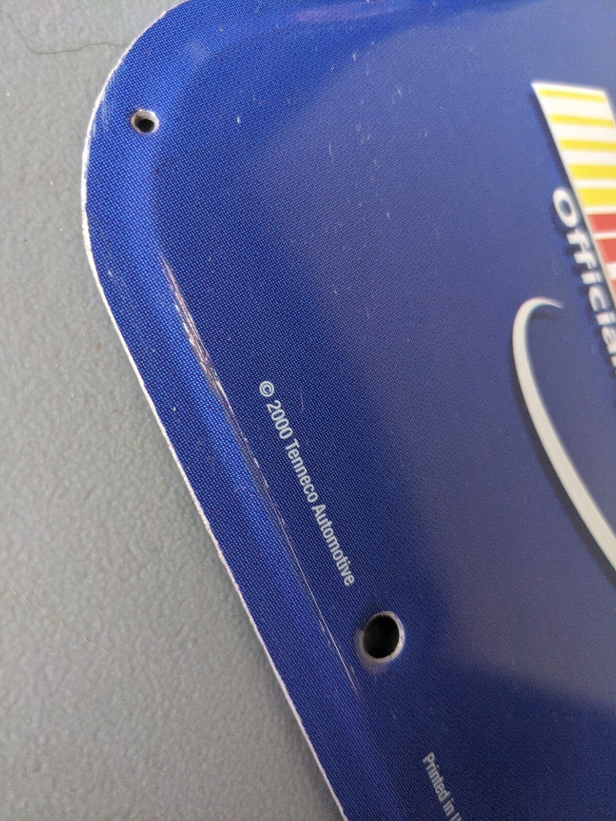 NAPA Auto Parts Shocks & Struts. Tenneco Automotive Metal Sign. Y2K NASCAR. eBay