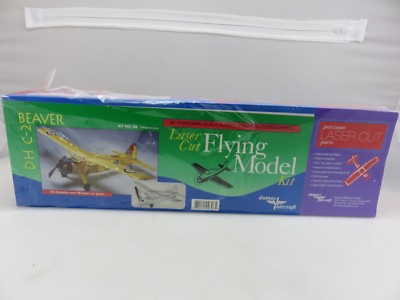 Dumas Aircraft DH C-2 BEAVER 30'' Wingspan Balsa Wood Model Kit UNBUILT