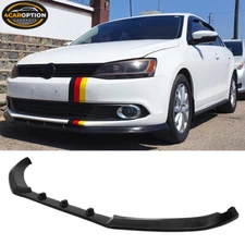 Fits 11-14 Volkswagen VW Jetta 6 VI MK6 Front Bumper Lip Spoiler PU