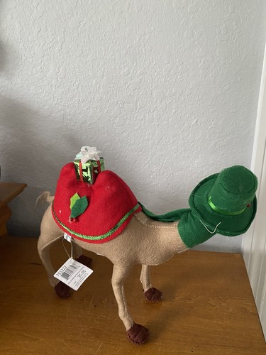 Annalee "WEIHNACHTSLIEFERUNG KAMEL" 9" HOCH #761222 Neu mit Etikett - Bild 3 von 6
