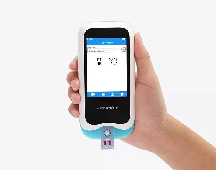 24 Tiras qLabs para PT INR Autoprueba Q-3 Coagulación Caducidad 1 Año o Más Foto 3 de 3