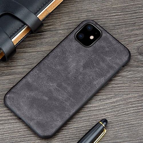 For iPhone 11 Pro Max 11 Pro 11 Leather Case Hard Back Slim Cover Snap on Case - Picture 31 of 31