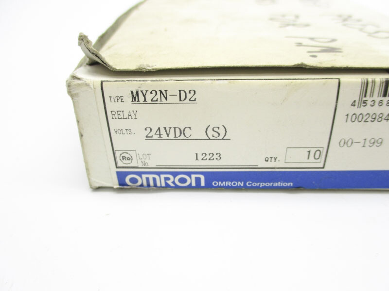 OMRON MY2N-D2 24VDC (PKG OF 10) NSMP | eBay