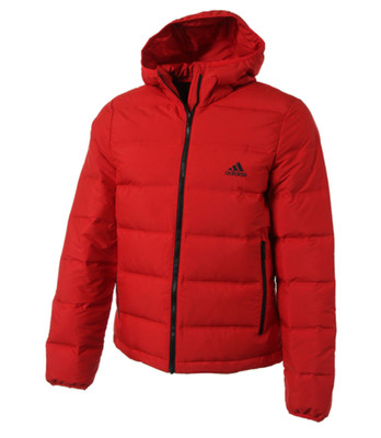 helionic down hooded jacket