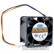 1pcs AVC DBTA0420B2U P037 4020 DC12V 0.50A 4CM 4-Pin PWM Dual Ball Cooling Fan