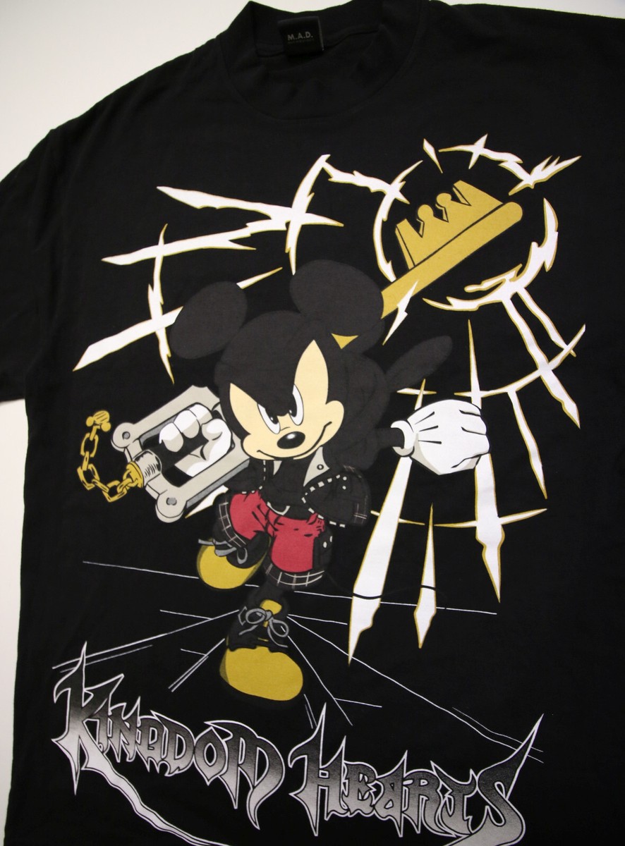 Mask And Disguise M.A.D. Kingdom Hearts King Mickey T-Shirt