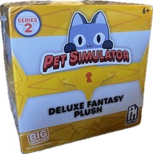 Series 2 BIG GAMES Roblox PET SIMULATOR X Deluxe Fantasy 8" Mystery Plush NEW