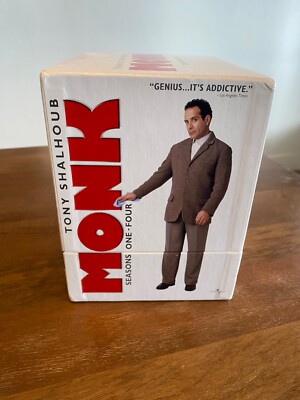Monk: The Obsessive Compulsive Collection Seasons 1 - 4 (DVD, 2006