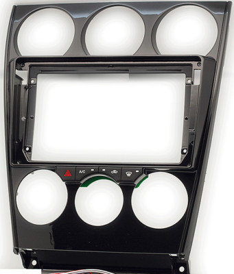 CARAV 22-345 7/9'' Car Stereo Mounting Frame Radio Bezel for Mazda 6 Atenza 2002-07