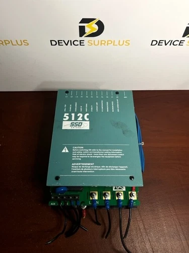 Parker Drive Eurotherm DC Motor Speed Controller DC512C Series 512C-08-00-00-00