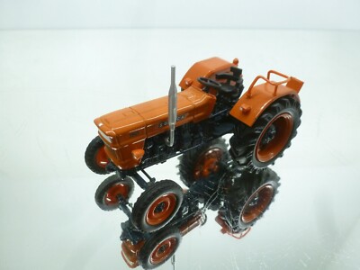 UNIVERSAL HOBBIES 6069 SOMECA 750 1974 TRACTOR -ORANGE 1:43- GOOD - 264