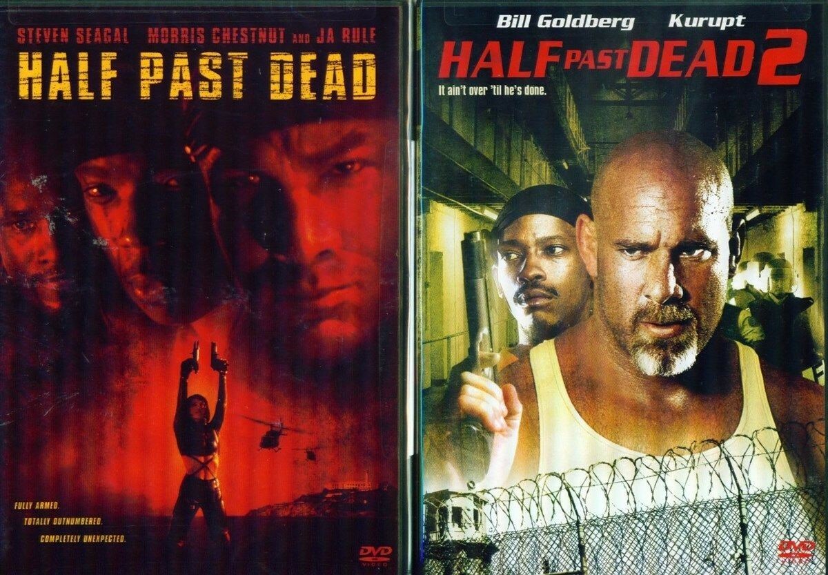 Deadman DVD 2枚 HALF PAST DEAD 1 & 2: Steven Seagal+Bill Goldberg+Tony Plana