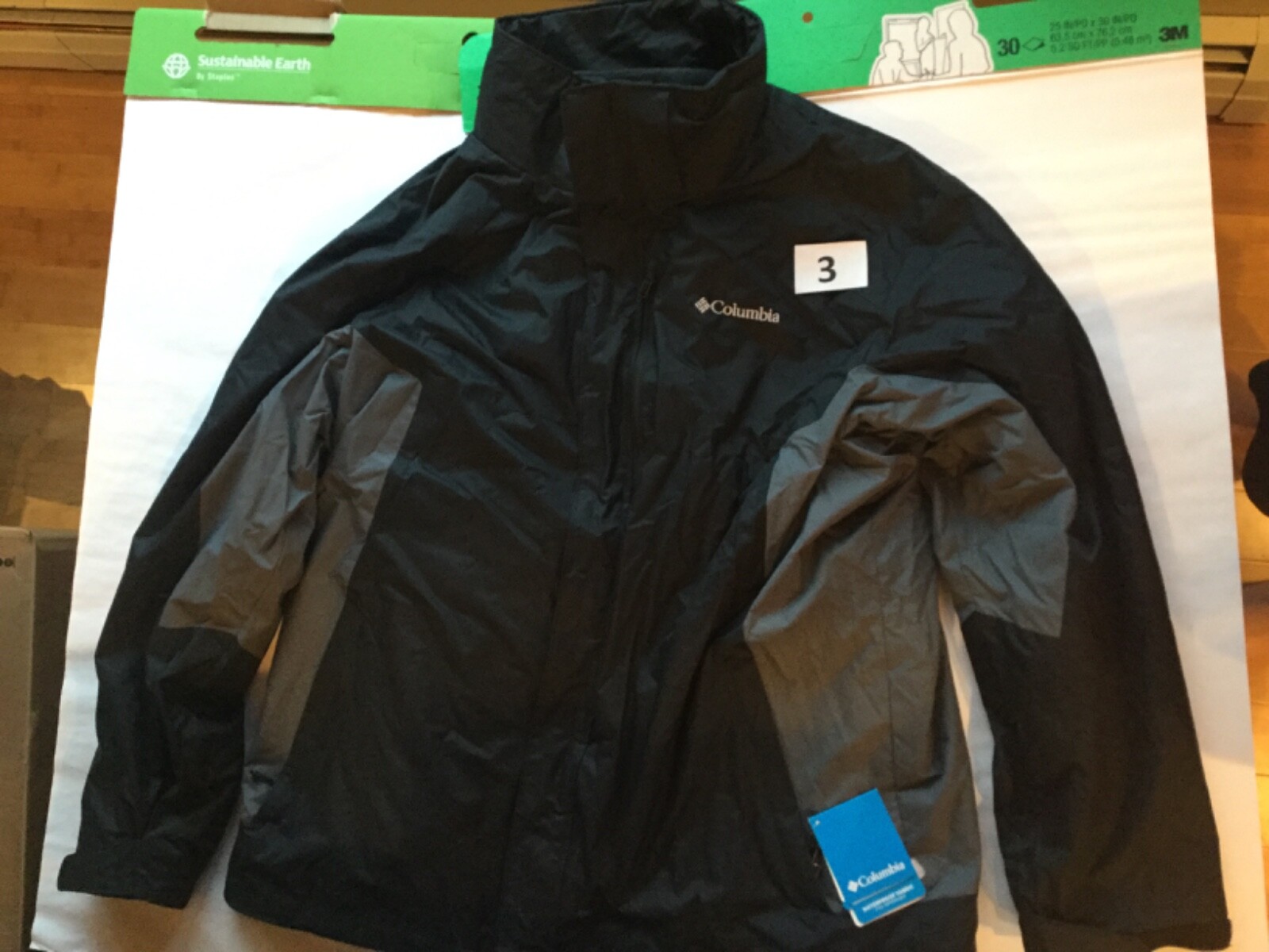 big & tall columbia rockaway mountain interchange systems jacket