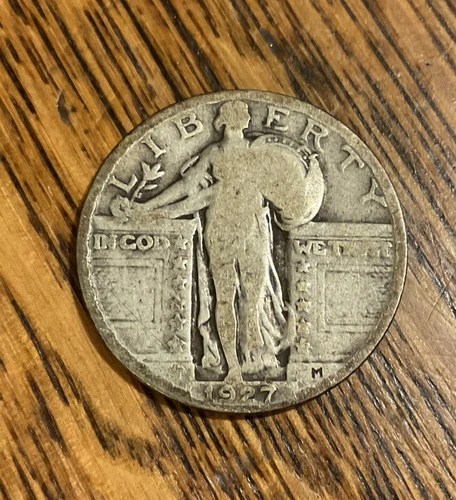 1927 25c VG Standing Liberty Quarter