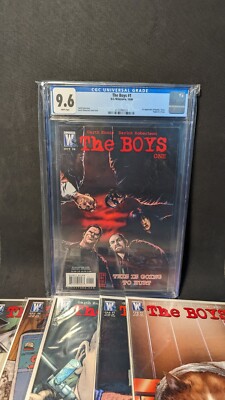 The Boys lot (DC/WildStorm 2006), #1-6 1st Printing. #1 CGC 9.6