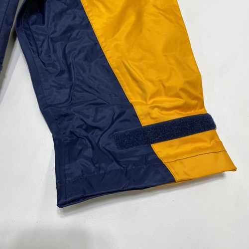 Giacca vela vintage Helly Hansen Match Race uomo S gialla blu foderata con cappuccio - Foto 18 di 18