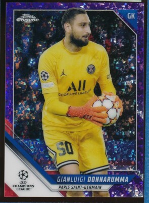 GIANLUIGI DONNARUMMA - 2021-22 Topps Chrome UEFA - Purple Mini Diamond 038/250